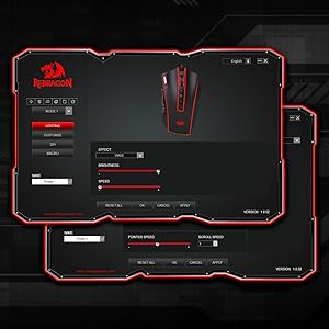 Redragon M990 MMO Gaming Mouse, 32000 DPI High Precision Wired RGB Gamer Mouse w/23 Programmable Buttons, 16 Side Macro Keys