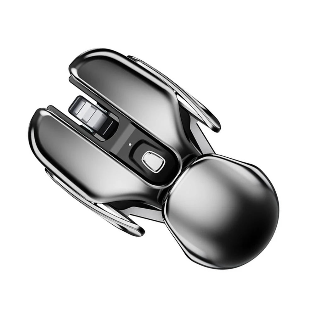 Rechargeable Mute Wireless Mouse USB Ergonomics Metal Receiver Desktop Waterproof Gaming Mouses PC Laptop Tools
