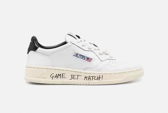 New KWUN AUTRY Men Women Sports Low Top Casual Board Shoes Running Shoes White Shoes Genuine Leather