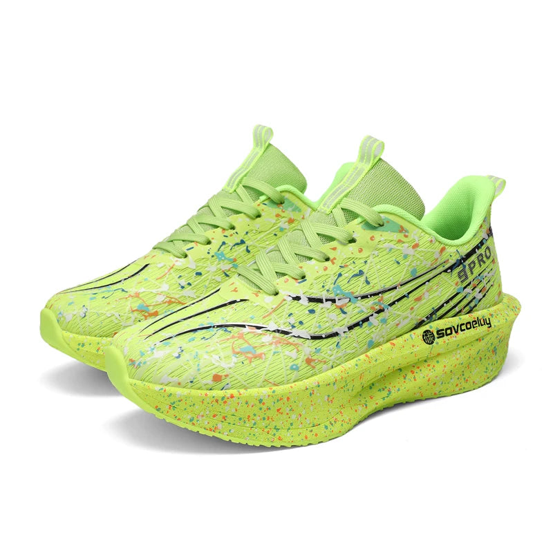 Zapatillas de running para hombre Marathon, transpirables, ligeras y cómodas, calzado casual deportivo de corte bajo resistente al desgaste para hombre