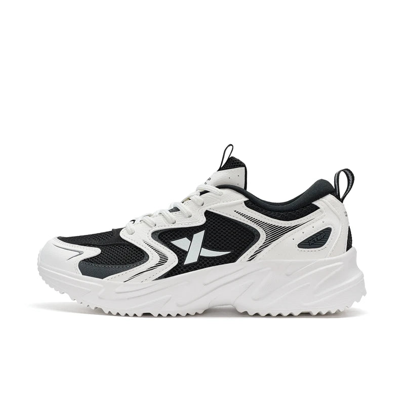 Xtep Casual Shoes For Men Summer Durability Men's Sports Shoes Wear-Resistant Lace Up Non-Slip Outdoor Shoes 876219320026