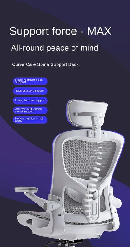 UVR Mesh Staff Office Chair Comfortable Ergonomic Design Armchair Furniture Lift Adjustable Recliner Gaming Computer Chair