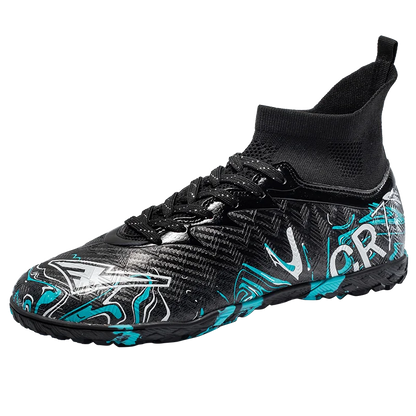 Professional Adult Men's Breathable Football Shoes With Long Studs Wear-Resistant Anti Slip