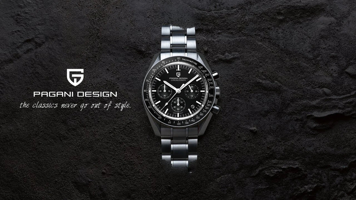 2026 New PAGANI DESIGN Mens Watches Panda Moon Watch Luxury Quartz Watch For Men Automatic Date Sport Chronograph Wristwatch Men