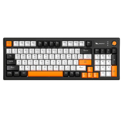 Spanish Mechanical Keyboard Spanish Russian Arabic Korean Thai Gaming Keyboard 95 Key Layout Backlight Type C With Numpad SK15