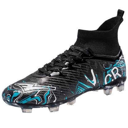 Professional Adult Men's Breathable Football Shoes With Long Studs Wear-Resistant Anti Slip