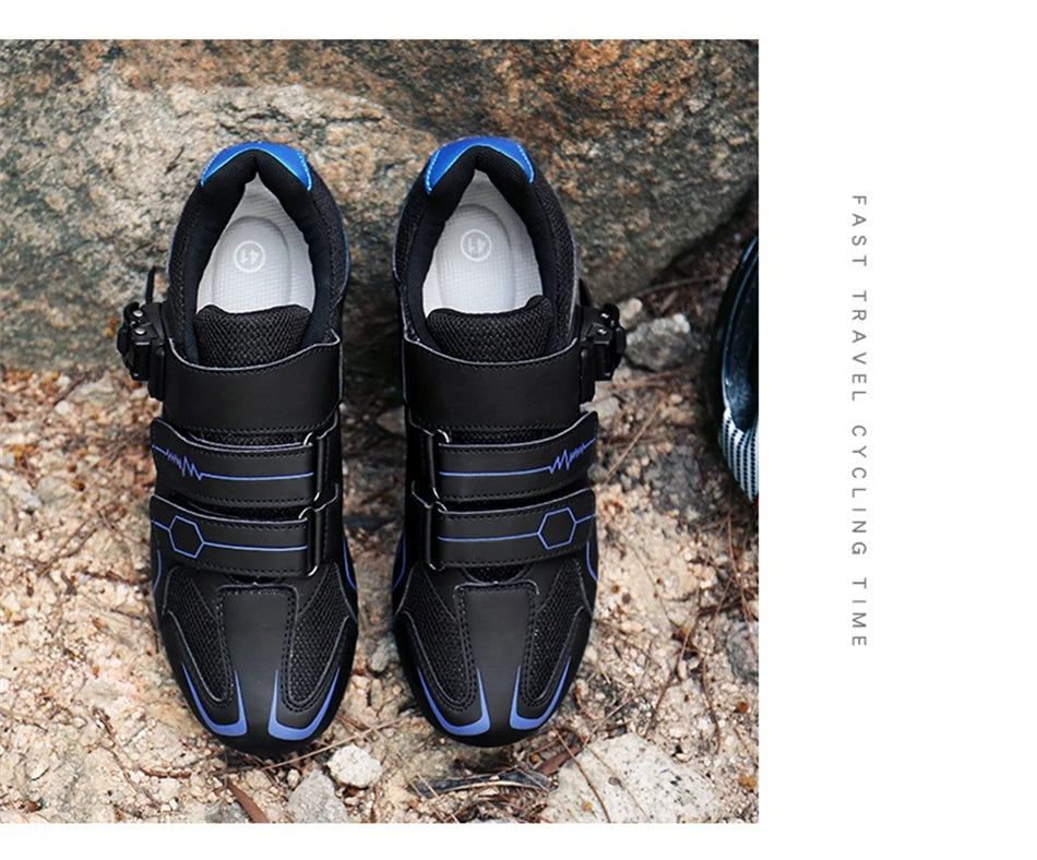 Professional Self-Locking Cycling Shoes Outdoor MTB Pedal Bicycle Shoes Non-Slip Sneakers Racing Road Speed Bike SPD Cleat Shoes