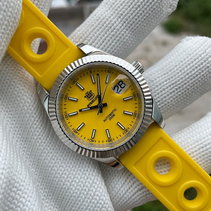 Steeldive SD1933 New Arrival 39MM Stainless Steel Case Sapphire Glass NH35 Automatic Dive Watch with Date