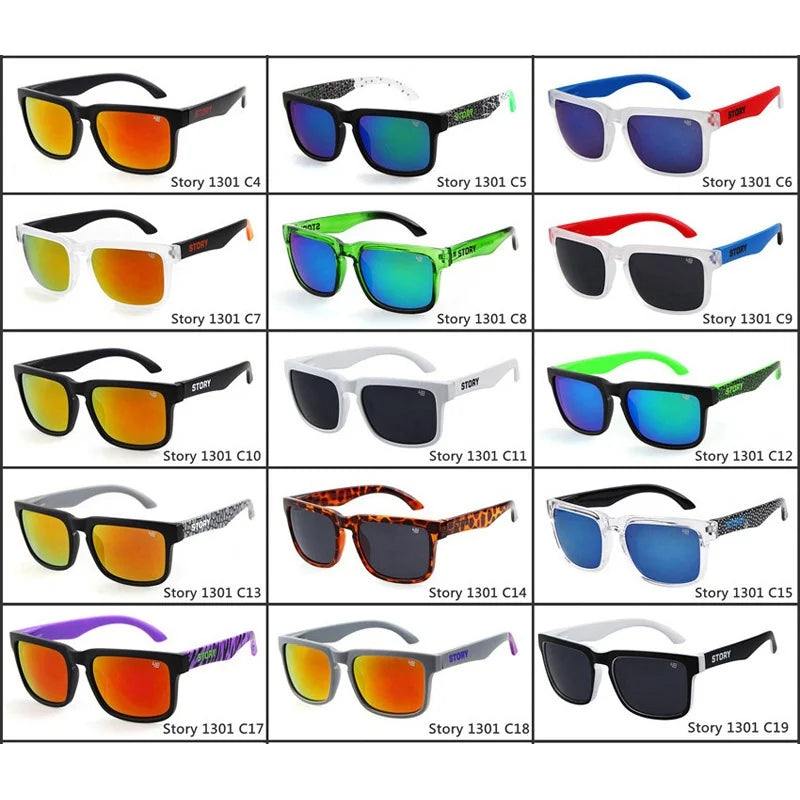 Mode Utomhus Sport Solglasögon Avslappnad stil Män Kvinnor Glasögon Ken Designer Solglasögon UV400 Oculos De Sol