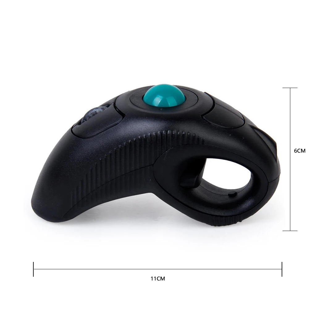 Digital 2.4GHz Wireless Trackball Mouse Ergonomic Design Finger Using Track Ball Mouse Handheld Optical Mice for Android TV PC