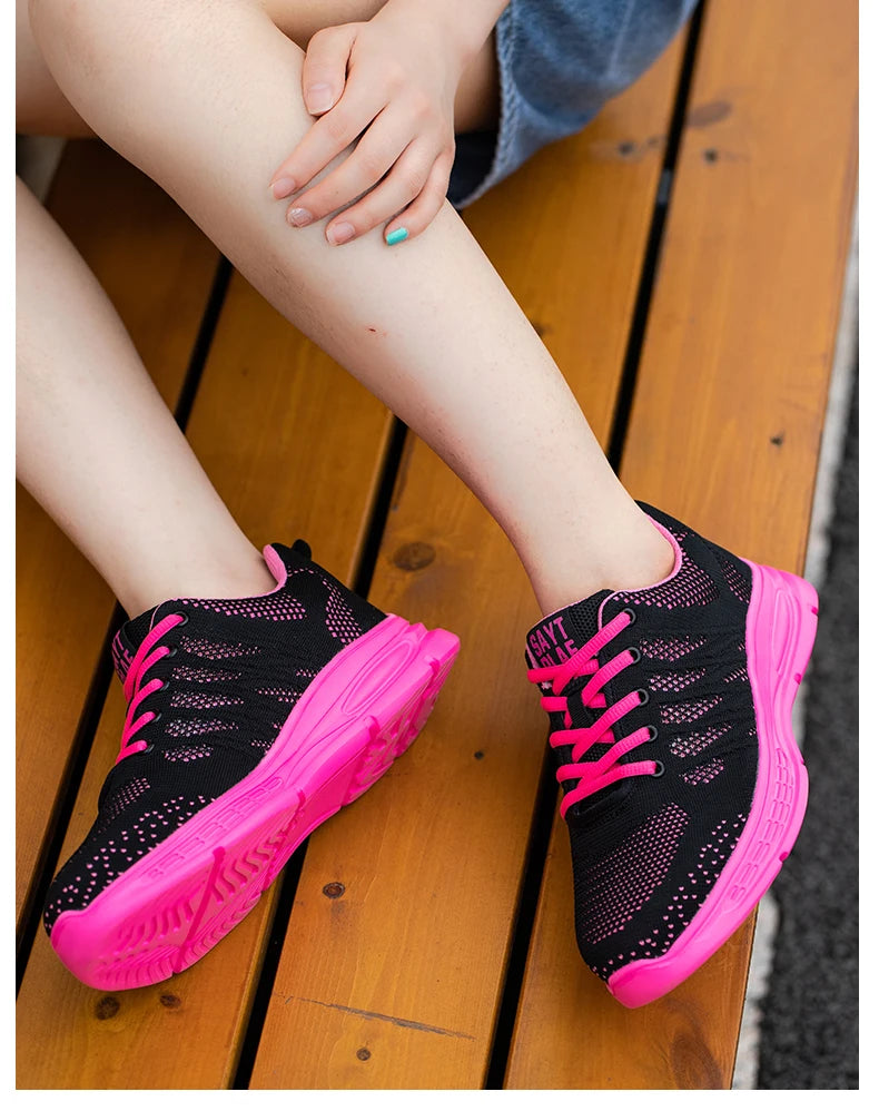Chaussures de travail roses pour femmes, baskets de travail à bout en acier, chaussures de sécurité Anti-écrasement et Anti-perforation, chaussures de protection pour hommes et femmes, nouvelle collection 2026