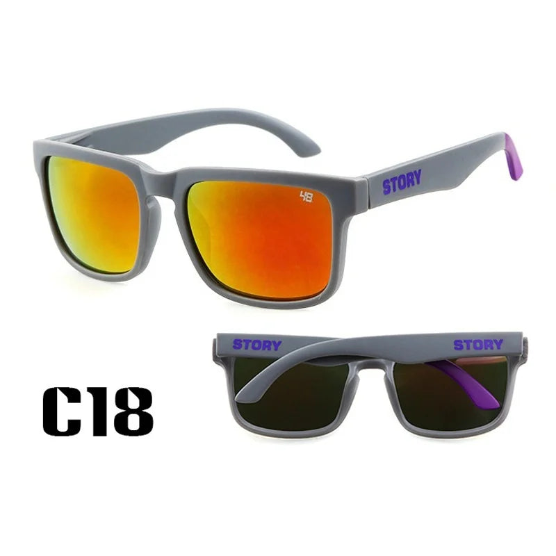 Mode Utomhus Sport Solglasögon Avslappnad stil Män Kvinnor Glasögon Ken Designer Solglasögon UV400 Oculos De Sol