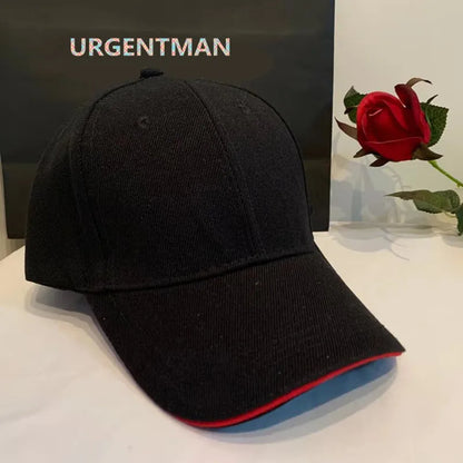 Unisex-kasket, afslappet, ensfarvet baseballkasket i akryl, justerbare kasketter til kvinder og mænd, hiphop-kasket, streetwear, dad hat, engros