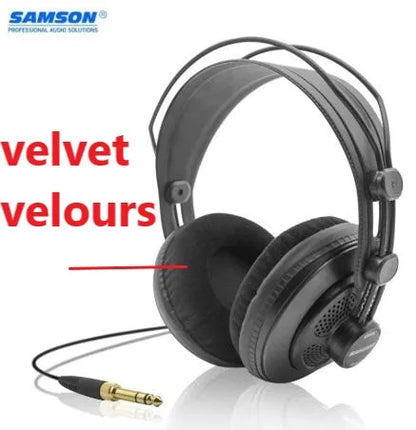 Original Samson SR850 monitoring HIFI headset Semi-Open-Back Headphones for Studio, with leather earcup,without retail box