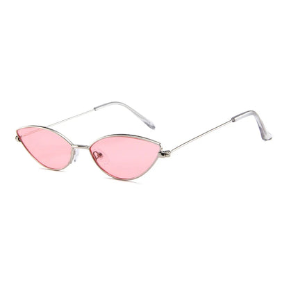 Söta, sexiga Cat Eye-solglasögon för kvinnor, retro, små, svarta, röda, rosa, Cateye-solglasögon, vintage-solglasögon för kvinnor, festglasögon