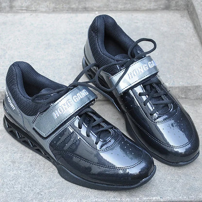 Professional Weightlifting Shoes Weight Lifting Shoe High-Top Gym Training Bodybuilding Squat Power Lifting