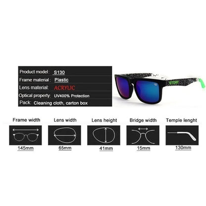 Mode Utomhus Sport Solglasögon Avslappnad stil Män Kvinnor Glasögon Ken Designer Solglasögon UV400 Oculos De Sol