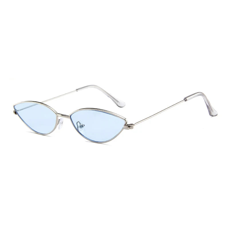 Söta, sexiga Cat Eye-solglasögon för kvinnor, retro, små, svarta, röda, rosa, Cateye-solglasögon, vintage-solglasögon för kvinnor, festglasögon