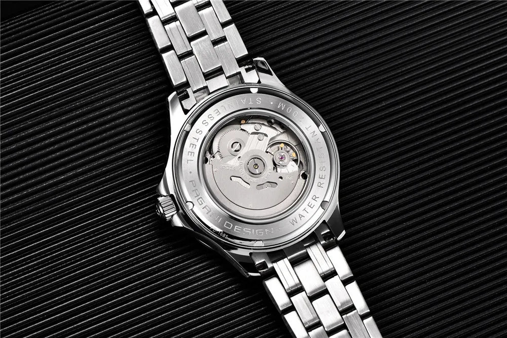 2022 New PAGANI DESIGN 1685 Men's Watches Mechanical Wristwatch for men Automatic watch men Japan NH35A 20Bar Dive Clock