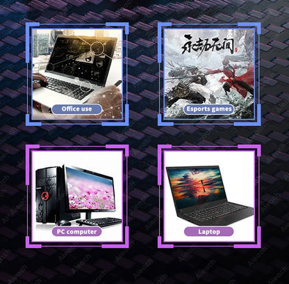 Rechargeable Wireless Mouse Gaming Computer Silent Bluetooth Mouse USB Mechanical E-Sports Backlight PC Gamer Mouse For Computer