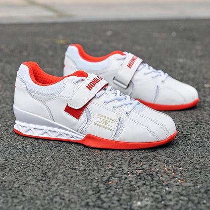 Professional Weightlifting Shoes Weight Lifting Shoe High-Top Gym Training Bodybuilding Squat Power Lifting