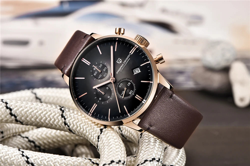 2026 New PAGANI DESIGN Brand Luxury Watches For Men Automatic Date Watch Waterproof Chronograph VK67 Movement Relogio Masculino
