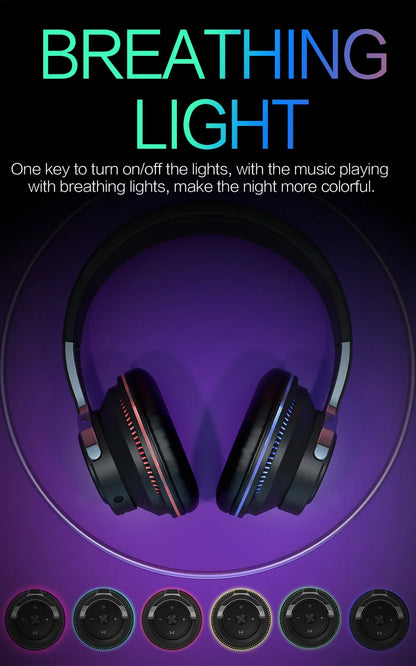Tv Bluetooth Headphones Wireless Headphon with Mic USB Adaptor Headset Noise Canceling Stereo Foldable Bass for TV Earphone