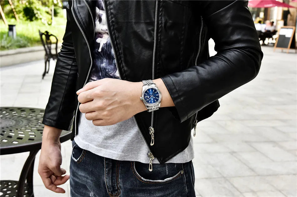 PAGANI DESIGN 40 mm Montre mécanique pour homme Mouvement japonais haut de gamme Montre automatique Montre de sport en acier inoxydable Montre étanche pour homme