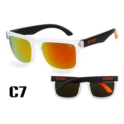 Mode Utomhus Sport Solglasögon Avslappnad stil Män Kvinnor Glasögon Ken Designer Solglasögon UV400 Oculos De Sol