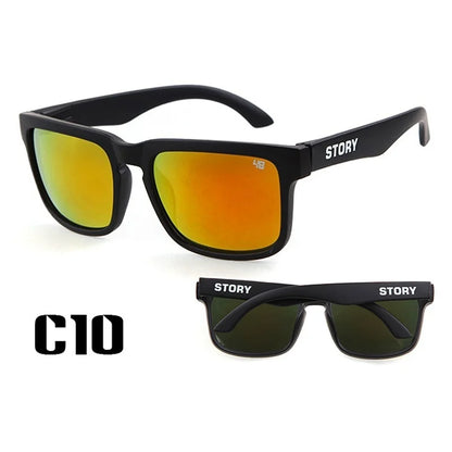 Mode Utomhus Sport Solglasögon Avslappnad stil Män Kvinnor Glasögon Ken Designer Solglasögon UV400 Oculos De Sol