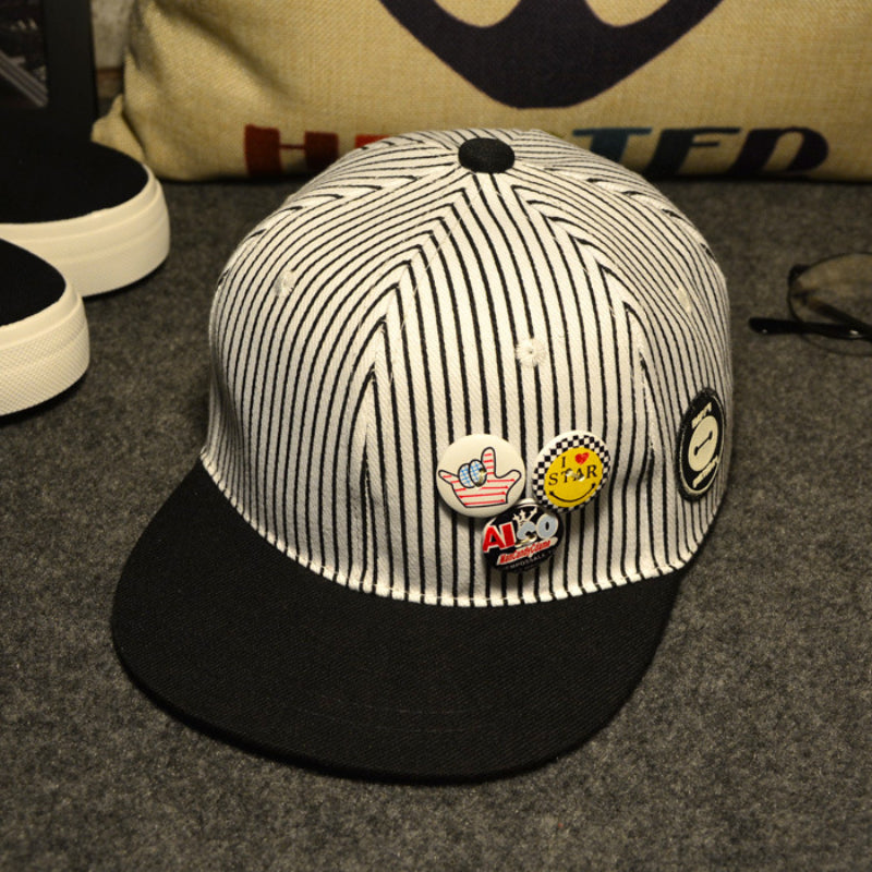 Cappellino da baseball per bambini: versione coreana alla moda per bambine, abbinabile a tutto, cappellini parasole; cappellini da strada per ragazzi, alla moda e hip-hop