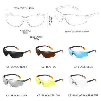 Fashion Sport Sunglasses Men Women Stylish Running Fishing Hiking Sun Glasses Vintage Protective Goggles Shades