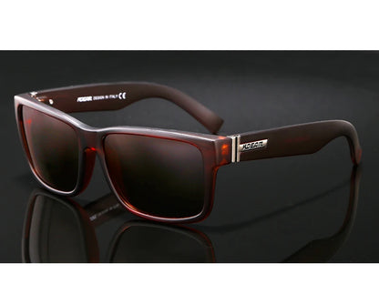 KDEAM Revamp Of Sport Men Sunglasses Polarized Shockingly Colors Sun Glasses Outdoor Driving Photochromic Sunglass With Box