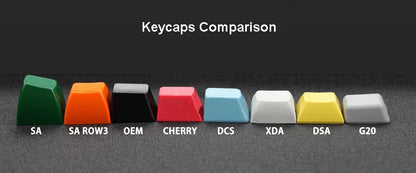NPKC Blank XDA Keycaps Planck Preonic 61 75 87 108 Keyset Thick PBT Material for Cherry MX Mechanical Keyboard