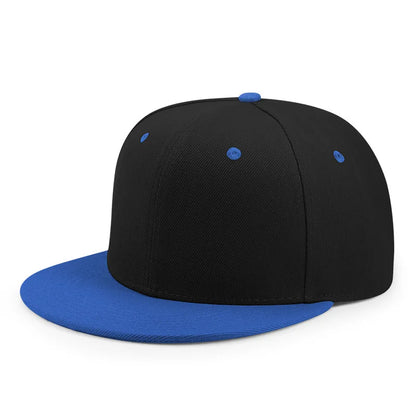 Engros 40 farver Justerbare flade snapback-kasketter med skygge Dame Mode Polyester Enfarvet baseballkasket Herre Hiphop Blank Sportskasket