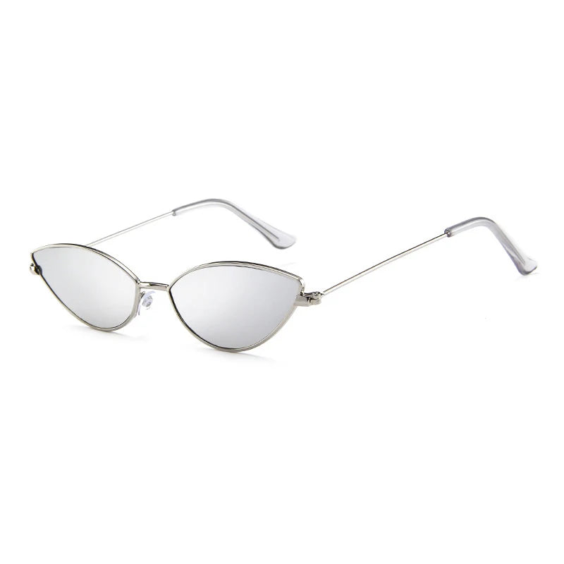 Söta, sexiga Cat Eye-solglasögon för kvinnor, retro, små, svarta, röda, rosa, Cateye-solglasögon, vintage-solglasögon för kvinnor, festglasögon