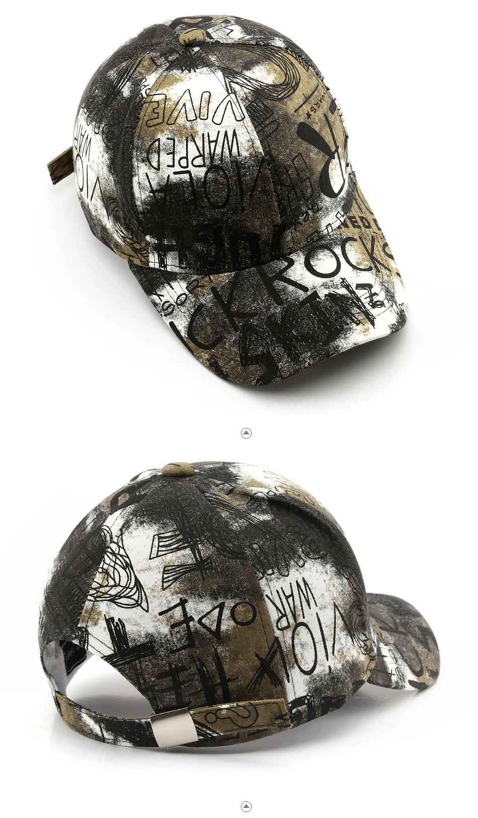 FS Black Red Graffiti Baseball Caps For Men Luxury Brand Women Hat Snapback Hip Hop Cap Street Trucker Hats Casquettes Hommes