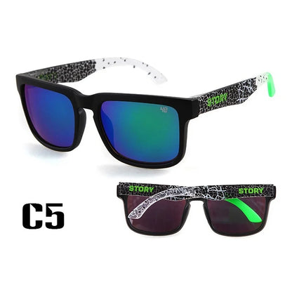 Mode Utomhus Sport Solglasögon Avslappnad stil Män Kvinnor Glasögon Ken Designer Solglasögon UV400 Oculos De Sol