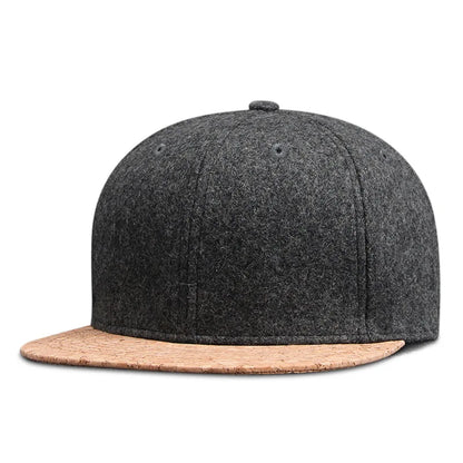 Dad Winter: cappellini hip hop in feltro con visiera piatta, cappellini da baseball in feltro, taglie forti per uomini corpulenti, cappellini snapback aderenti, 56 cm, 58 cm, 60 cm, 62 cm, 64 cm