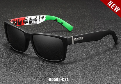 KDEAM Revamp Of Sport Men Sunglasses Polarized Shockingly Colors Sun Glasses Outdoor Driving Photochromic Sunglass With Box