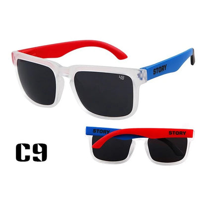 Mode Utomhus Sport Solglasögon Avslappnad stil Män Kvinnor Glasögon Ken Designer Solglasögon UV400 Oculos De Sol