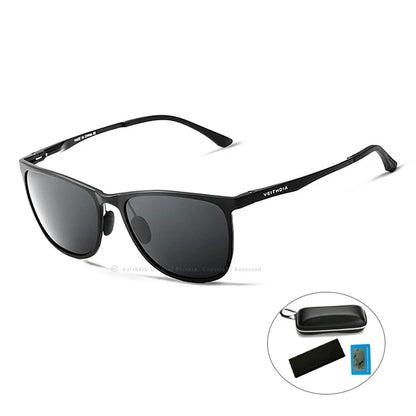 VEITHDIA Fashion Vintage Men's Sunglasses Polarized UV400 Lens Glasses Aluminum Magnesium Eyeglasses Eyewear Accessories 6623