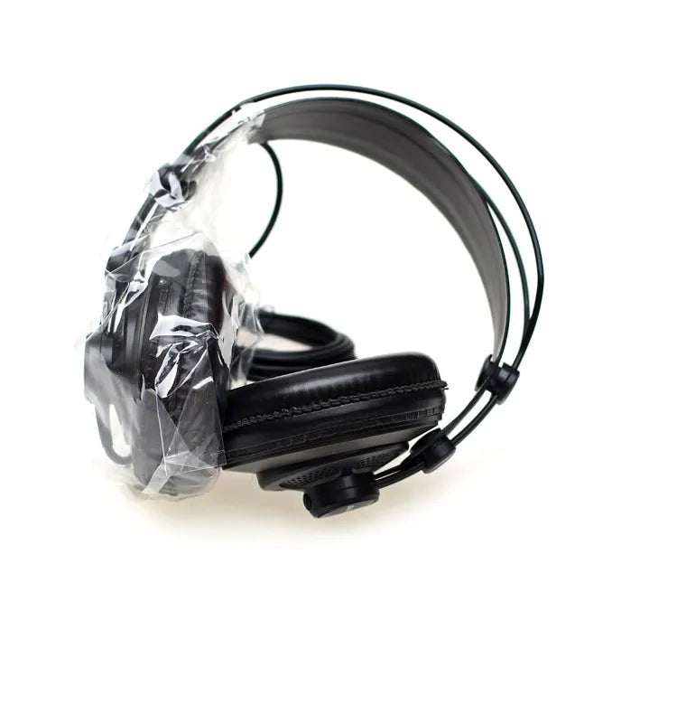 Original Samson SR850 monitoring HIFI headset Semi-Open-Back Headphones for Studio, with leather earcup,without retail box