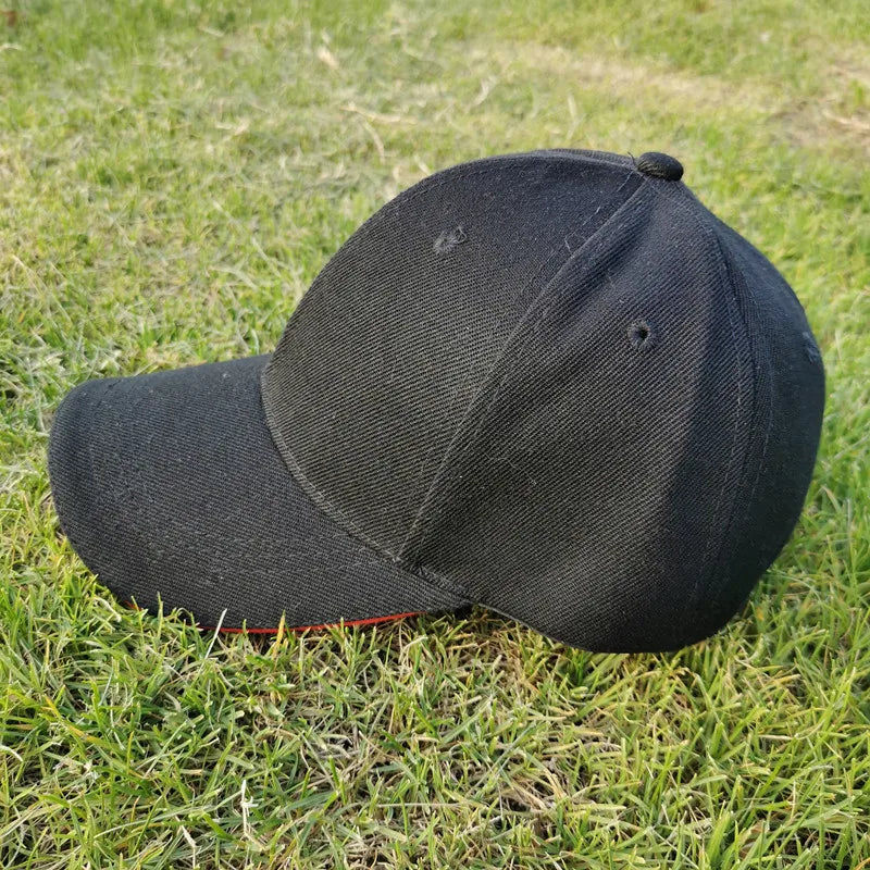 Unisex-kasket, afslappet, ensfarvet baseballkasket i akryl, justerbare kasketter til kvinder og mænd, hiphop-kasket, streetwear, dad hat, engros
