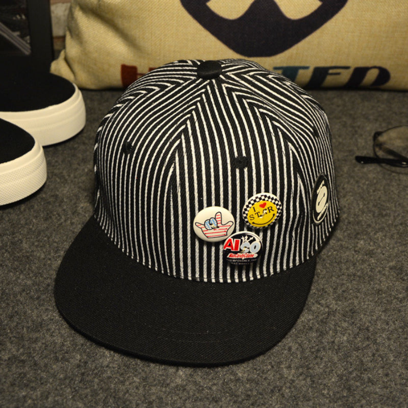 Cappellino da baseball per bambini: versione coreana alla moda per bambine, abbinabile a tutto, cappellini parasole; cappellini da strada per ragazzi, alla moda e hip-hop