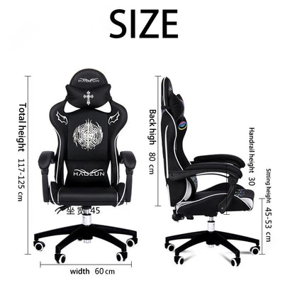 Hot style Gaming Chair Boys Reclining Computer Chair Home Fashion Comfortable Anchor Live Chair Internet Cafe Game Boss chair