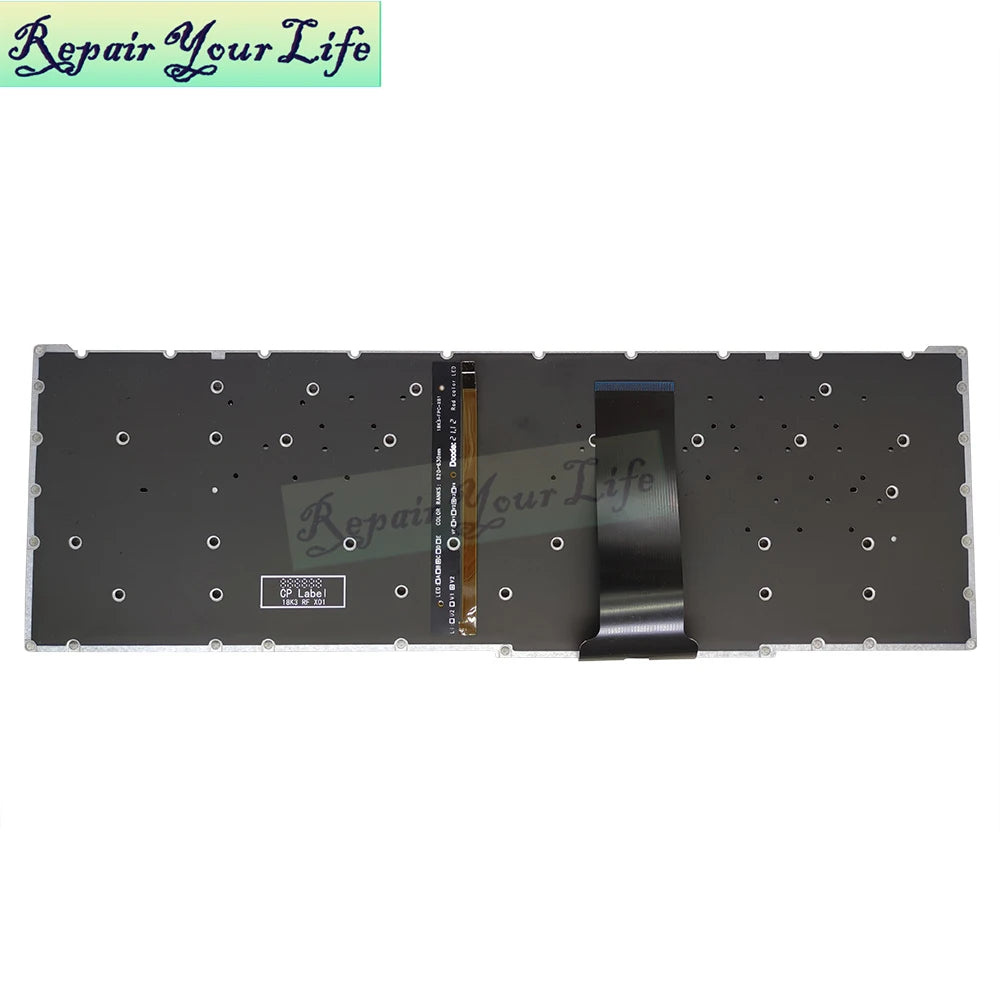PT-BR Brazil US RU backlit keyboard For Acer Nitro 5 AN515-54 AN515-43 AN517-52 AN517-51 AN517-54 AN715-51 Spain LA IT TR GR FR
