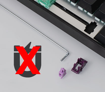 Teclado AKKO TAC75 HE com interruptores magnéticos, formato 75%, teclado gaming Rapid Trigger 0.005mm 8K RGB com fio, teclado personalizado para esports para gamers