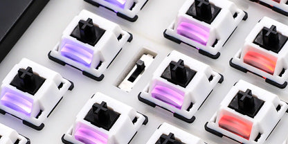 Akko MonsGeek M1 V5 Three-mode Mechanical Keyboard/Barebone Kit VIA 75% 3/5 Pin Customized Hot Swap RGB Rapid Disassemble Gasket