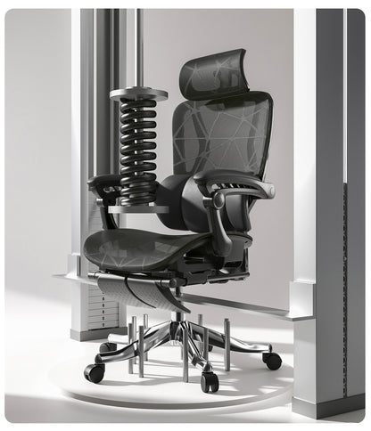 UVR Gaming Computer Chair Household Ergonomic Design Armchair Sedentary Comfortable Reclining Mesh Staff Stool Office Chair